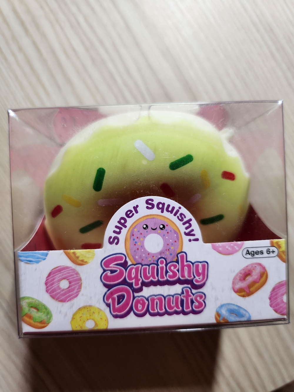 🍩 Zorbitz Donut Squishy – Yellow